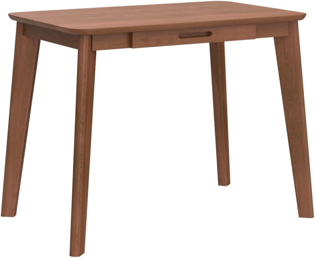 IOTXY Solid Wood Writing Desk - Home Office Workbench Desk with Drawer, Laptop Computer Work Study Table